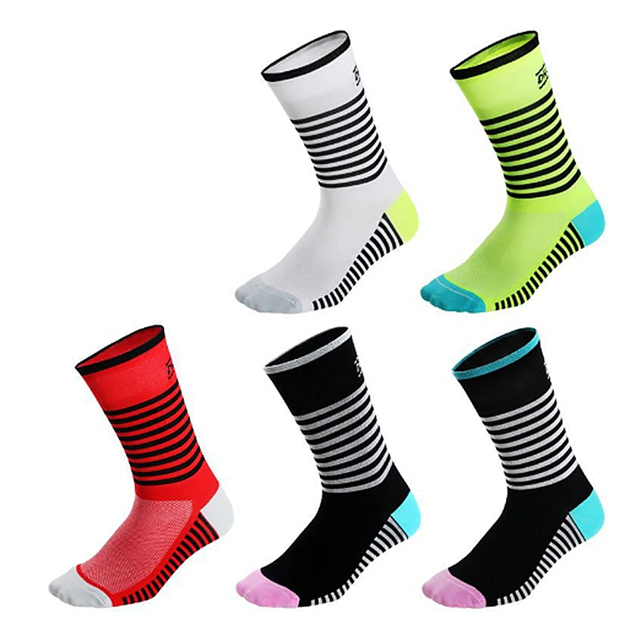 

Осенне-зимние спортивные износостойкие удобные дышащие велосипедные носки до середины икры для мужчин и женщин