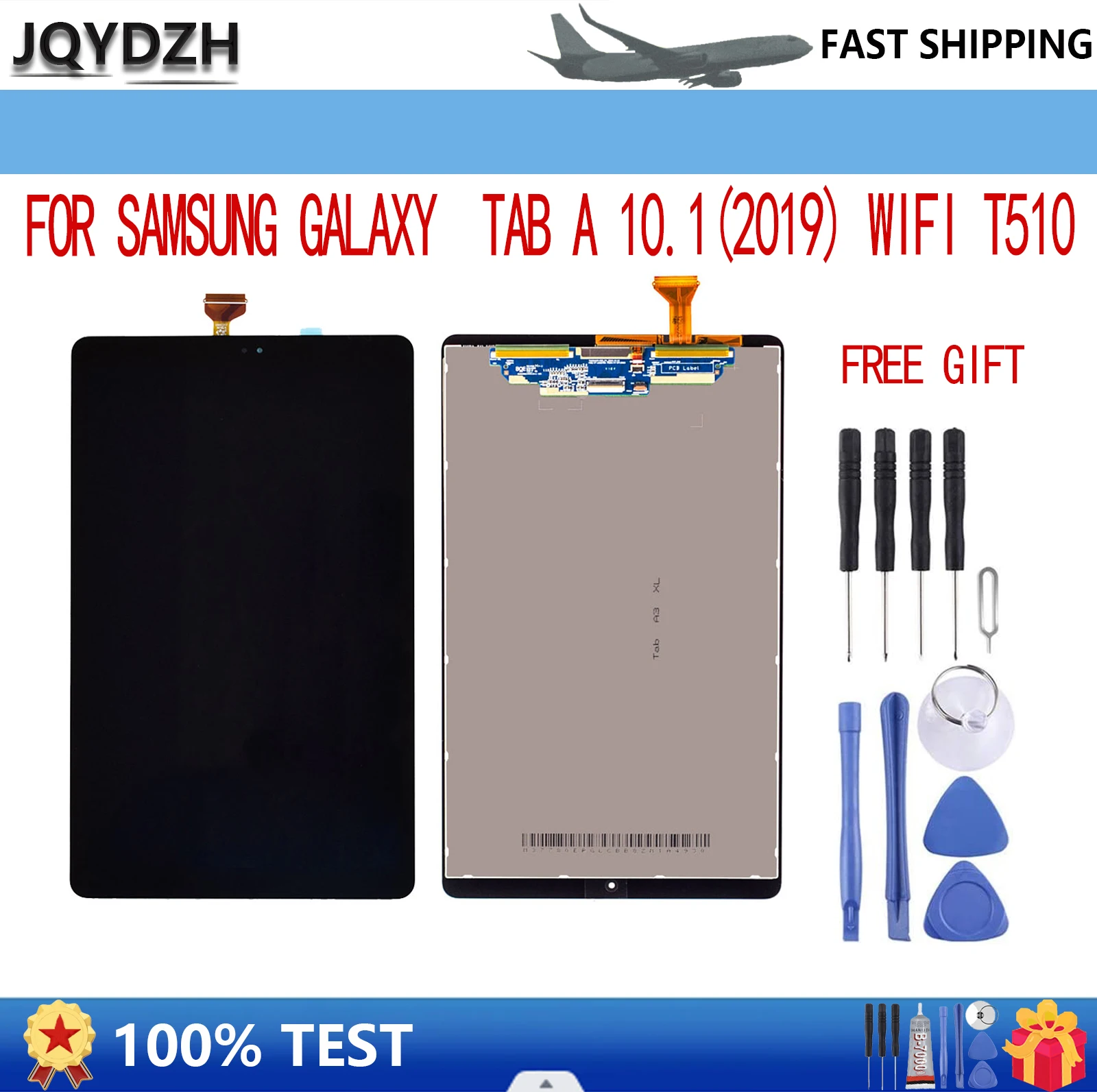 ЖК-дисплей для Samsung Galaxy Tab A 10,1 (2019), с сенсорным экраном 10,1 дюйма