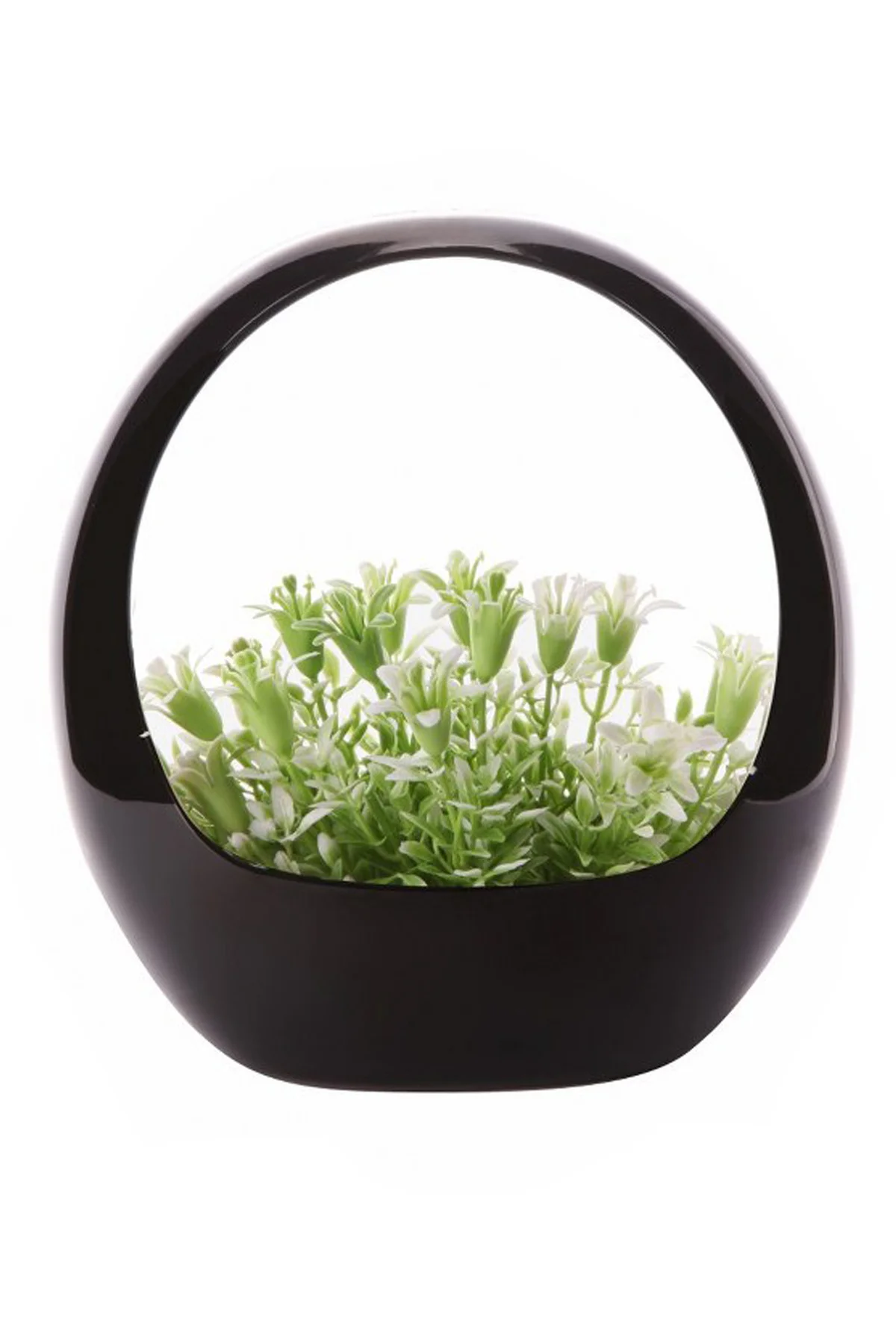 

Oval Mica Plug Black Decorative Artificial Flower 27 cmAnime, Genshin Effect, Stickers, A Piece of Home Decor