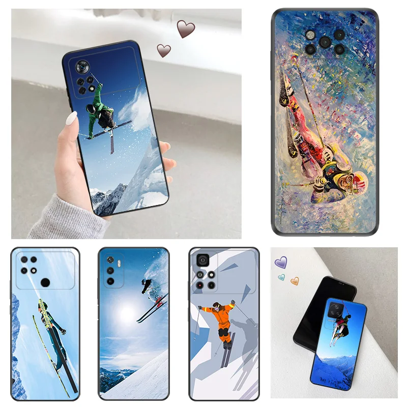 Противоударный мягкий чехол для телефона Xiaomi Poco x5 5G x4 x3 pro f3 gt f4 f5 m5 m4 m3 c40 c50 c51