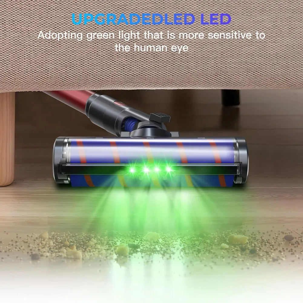 Головка пылесоса для V7 V10 V11 V15 Мягкая роликовая щетка твердых полов со