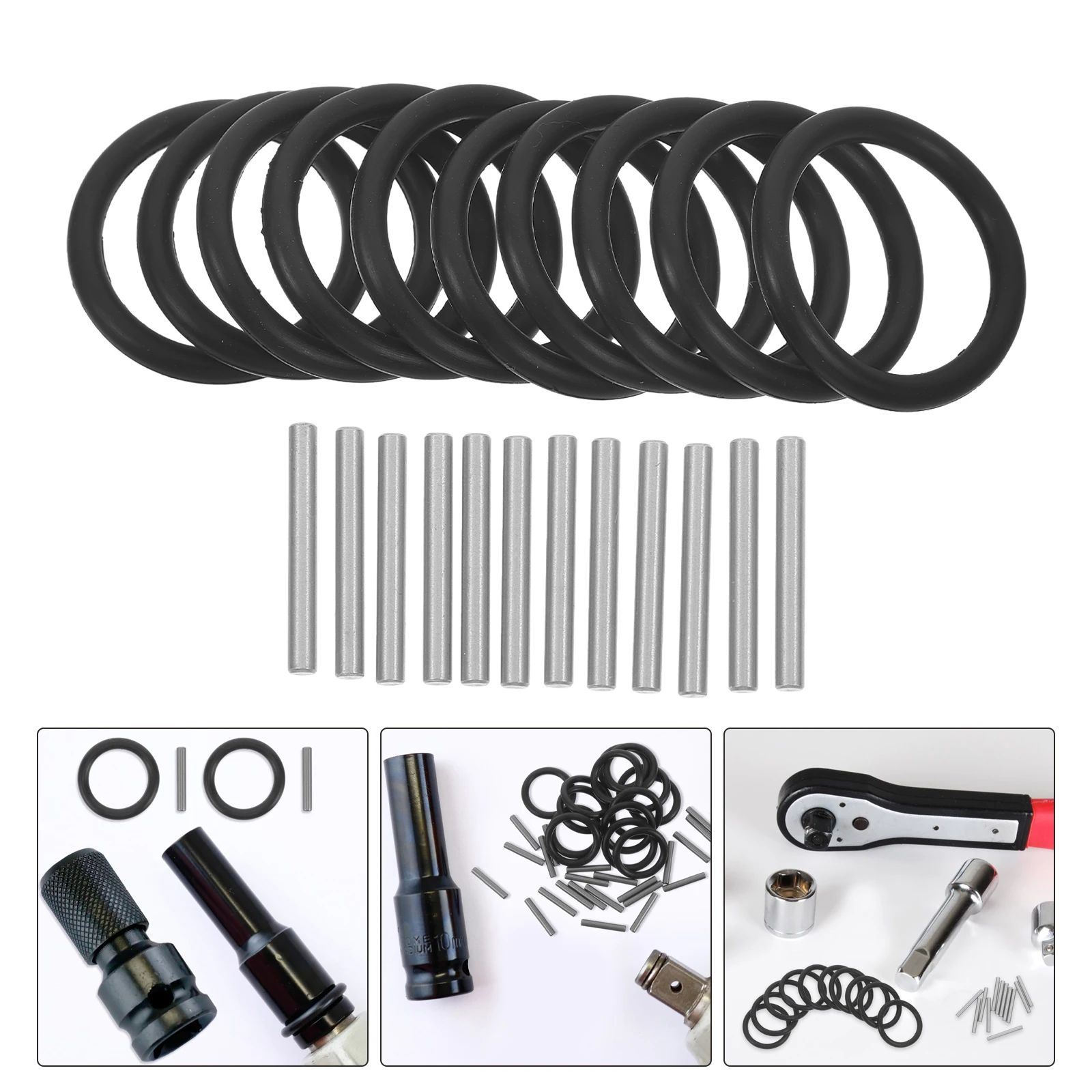 

Набор резиновых колец и штифтов для ударных ключей