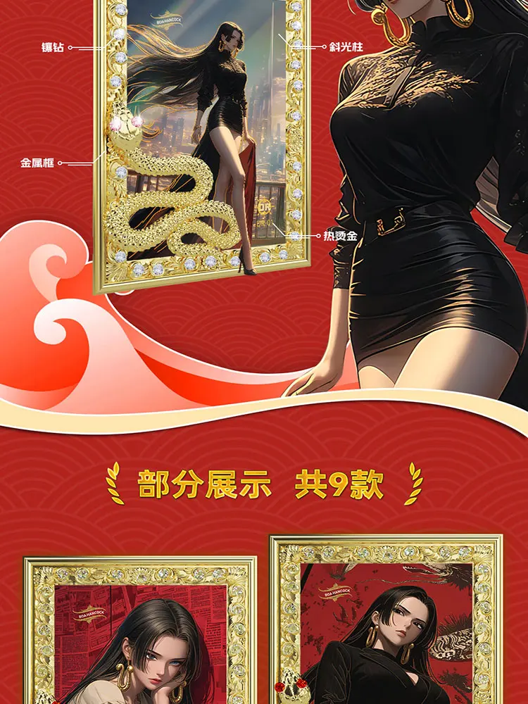 2024Новейшая коллекционная карточка Haibao One Piece коллекция аниме Yamato Robin Boa Nami Booster Box