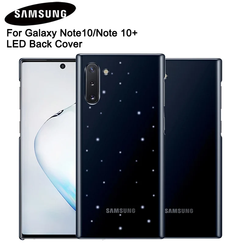 

SAMSUNG Original LED Back Cover for Samsung Galaxy Note 10 Note X 5G Note10 PLUS Note 10 PLUS 5G Emotional Led Lighting Effect
