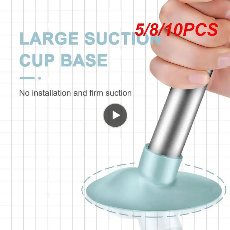 

5/8/10PCS Creative Drain Soap Holder Non-slip Soap Box Leaf Shape Soap Case Bathroom Gadgets With Suction Cup