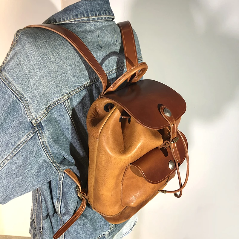 Рисунок 2 - Винтажный кожаный утолщенный рюкзак