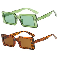 2022 new square retro sunglasses women vintage sun glasses for women men luxury brand eyeglasses women small oculos de sol
