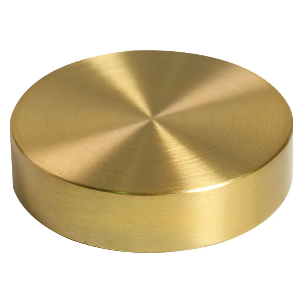 

Paperweight Calligraphy Chinese Paperweights Brass Paper Weight Painting Metal Brush Writing Desk Drawing Desktop Round Sumi