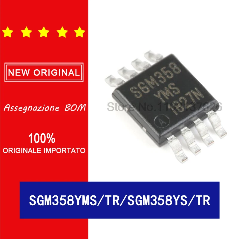 100% оригинальный 2 шт./лот Оригинальный sgm358yms/tr sgm358ys/tr рельсовый двухканальный