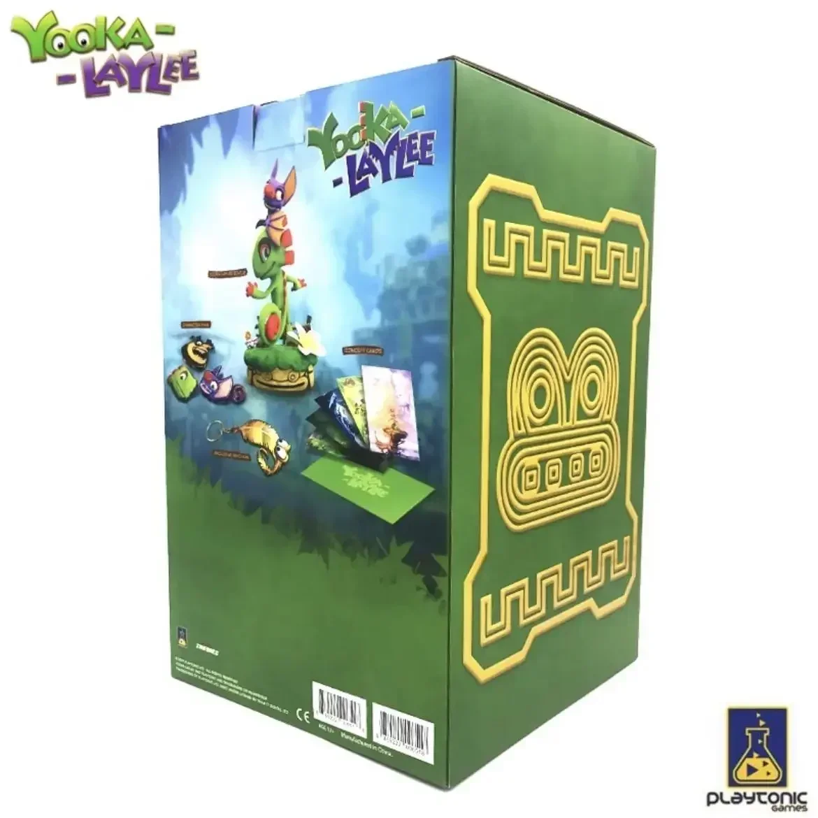 Подлинные милые игрушки ручной работы Yooka Laylee высотой 30 см украшения из смолы