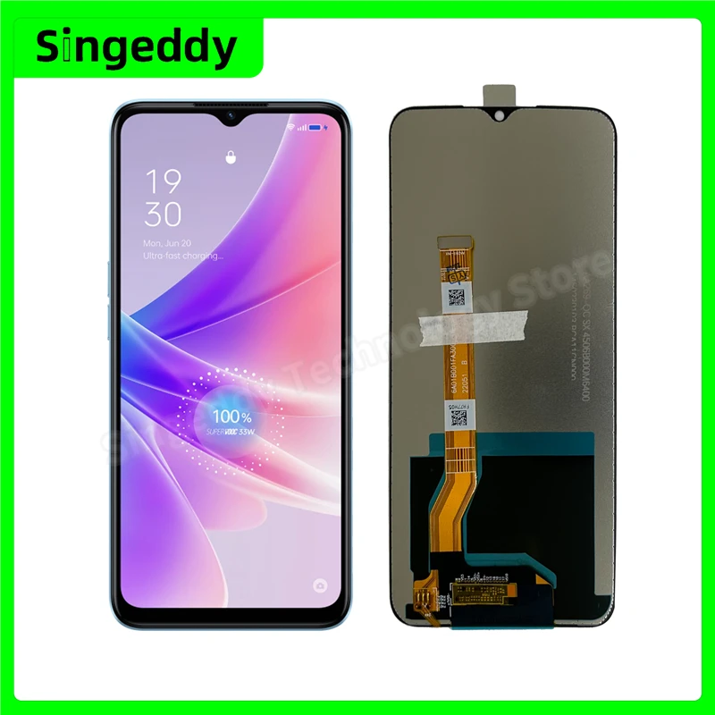 

LCD Display Panel Touch Screen For OPPO A77 A57 A17 4G 5G Digitizer Assembly Complete Replacement Mobile Phone Repair Parts