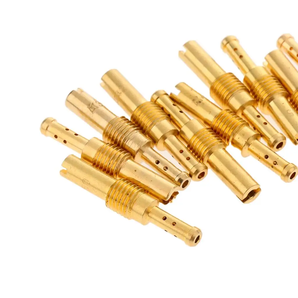 10 комплектов медленных форсунок карбюратора мотоцикла M6 x 0 75 мм для PWK OKO 32–55