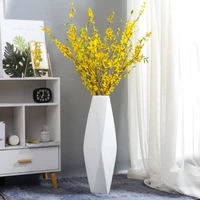 hydroponies large floor flower vase desk decor accessories ceramic pots for plants indoor pot de fleur livingroom desk decor