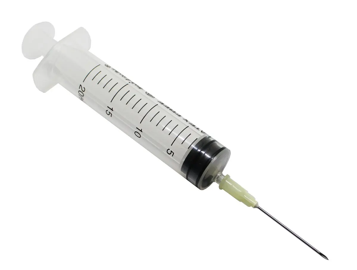 10 шт. шприц 20(22 0)мл 3 компонентный c иглой 21G (0 8мм х 40мм) Vogt Medical GmbH Германия|Эпоксиды|