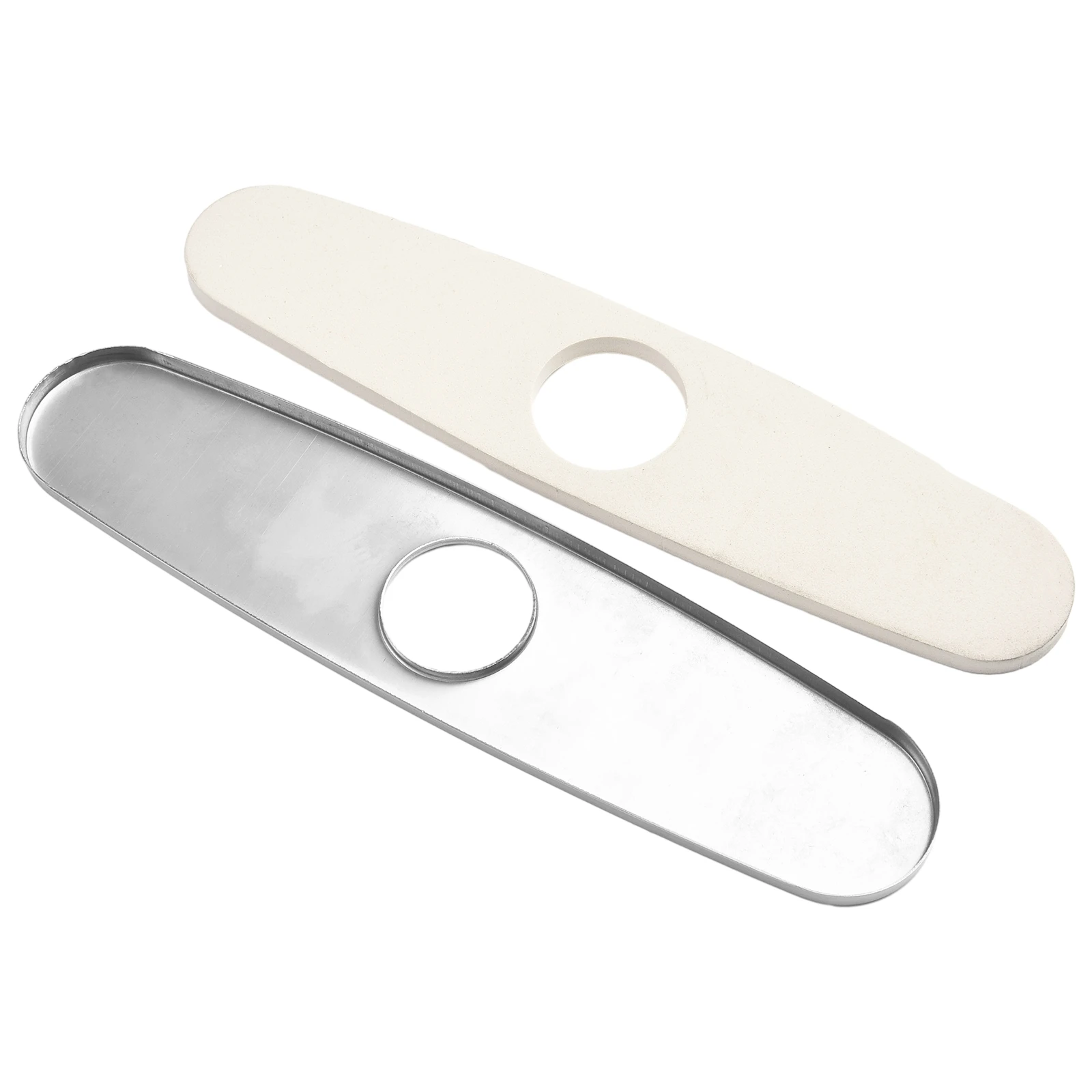 

Faucet Plate Faucet Cover Plate Bathroom Durability Faucet Cover Plate Kitchen Faucet Compatible With Most Single Hole Faucet