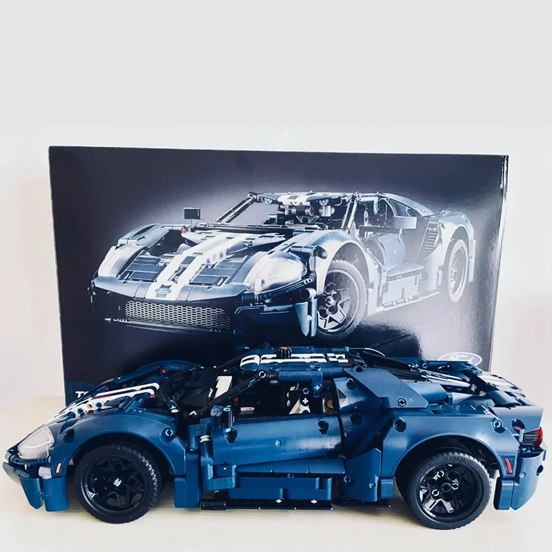 

Supercar 1:12 Forted GT блоки DIY модель автомобиля 1466 шт. строительные блоки игрушки подарок на день рождения для детей Совместимость 42154