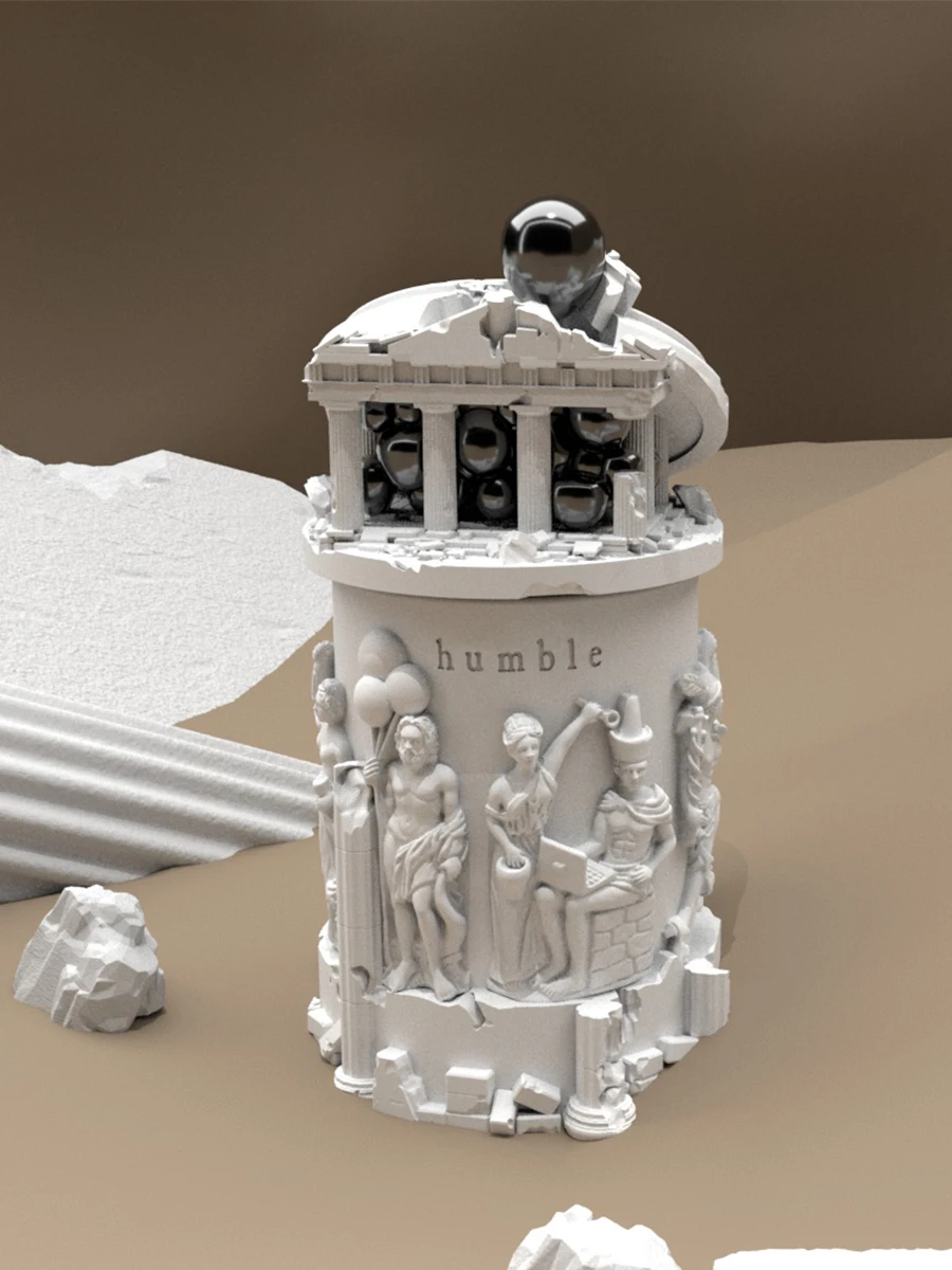 

Humble Parthenon Temple Mega Collection Candle Limited Collection