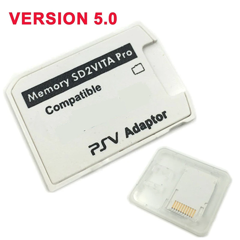 100% новый высококачественный адаптер V5.0 SD2VITA Psvsd Pro для карт памяти Micro SD Ps Vita Henkaku 3 60