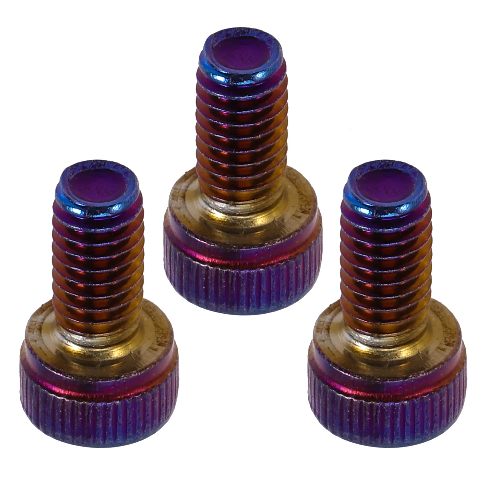 

3 шт., цветные металлические винты для гитары