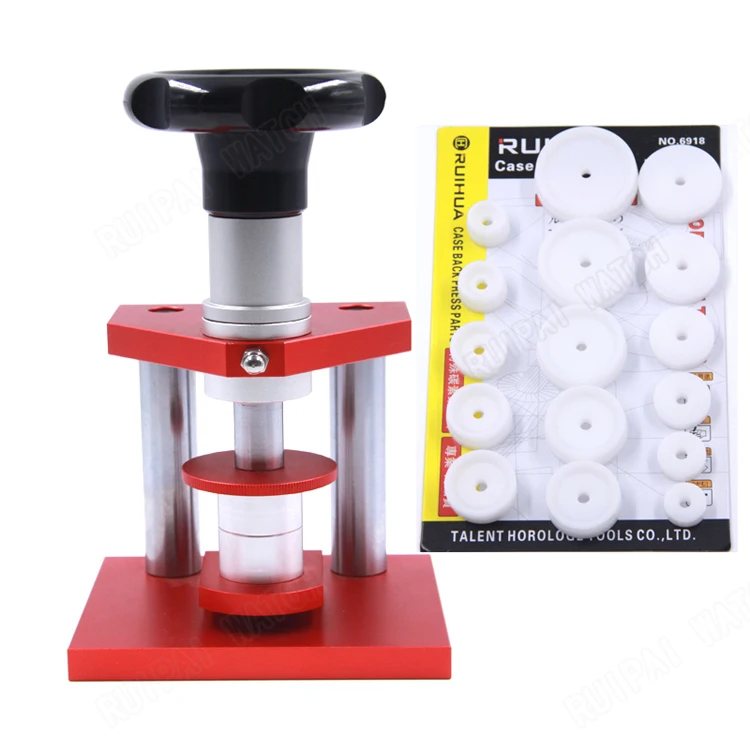 Пресс-инструмент для часов Точный хрустальный ободок Закрывающаяся крышка
