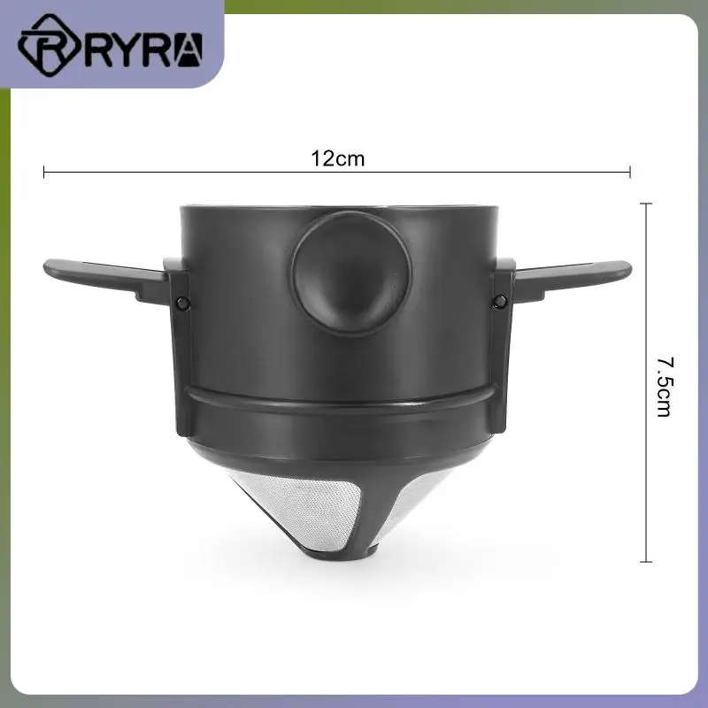 

2/4/5PCS 2023 Coffee Filter Foldable Cafe Infuser Dripper Coffee Dripper Reusable Newest Wholesale Paperless