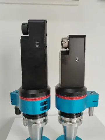 Боковая фрезерная головка BT40 BT50 ER25 с внутренней ретракцией и защитой от помех и удлиненной боковой фрезерной головкой.