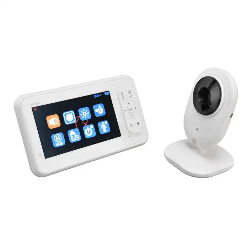Baby Monitor Wireless Video Monitor 100‑240V with Camera for Daily Use