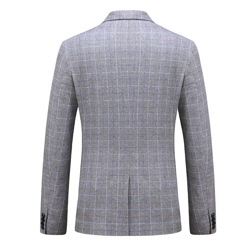 (Пиджак + брюки) 2022 мужской деловой костюм 2 шт. в комплекте для жениха на выпускной