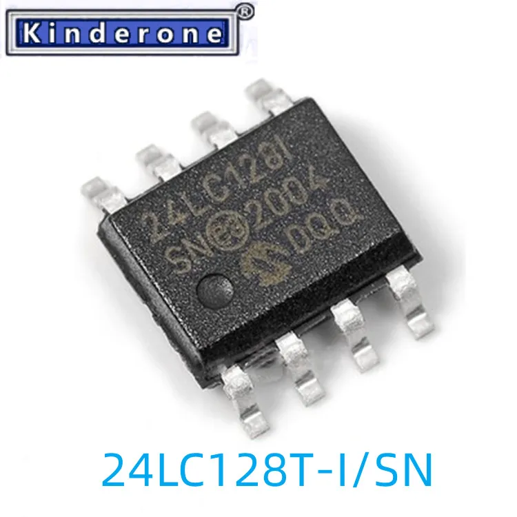 

1PCS 24LC128T-I/SN 24LC128T-I 24LC128T 24LC128 electronic eeprom 100% New