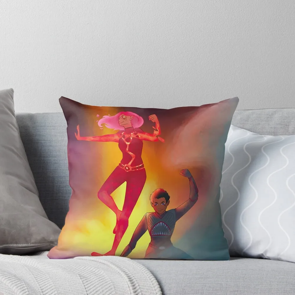 Декоративная подушка для дивана Sharkboy and Lavagirl чехол диванной подушки