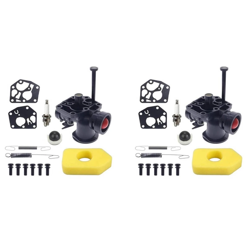 2X 795477 карбюратор 691859 692211 регулятор пружины 698369 воздушный фильтр ДЛЯ Briggs &amp Stratton