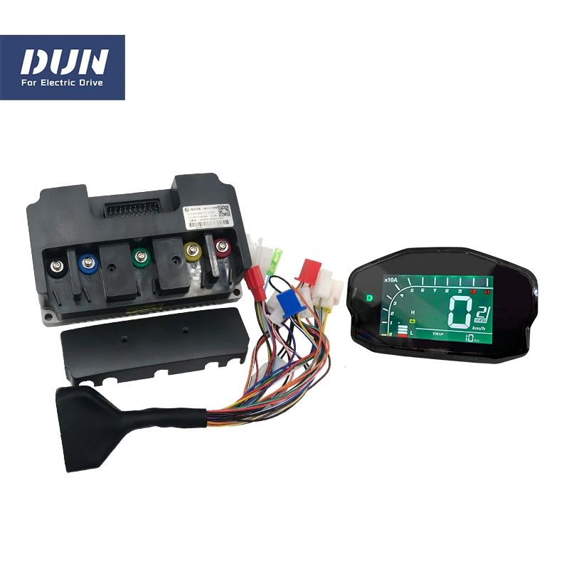 

Fardriver ND72260 12Mosfets 80A DC 1000W 1500w контроллер двигателя с датчиком Холла и дисплеем DKD для электрического скутера