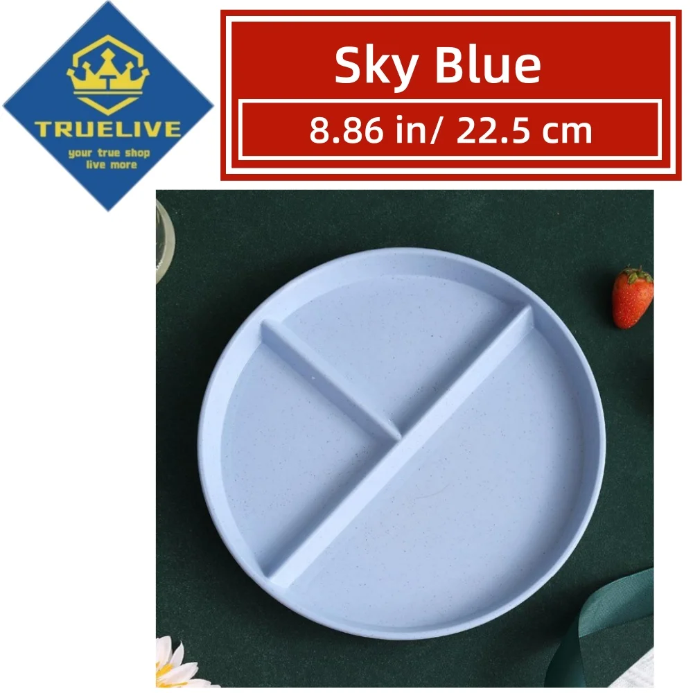 

Пластиковые разделительные тарелки из пшеничной соломы