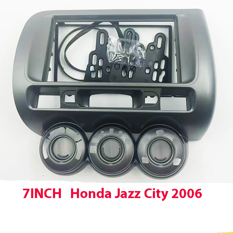 Радиоприемник для Honda Jazz City 2006 2 Din Dvd стерео CD монтаж на панель комплект отделки