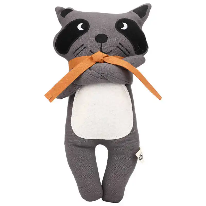 

Raccoon Plush Doll PP Cotton Stuffed Animal Toy for Sleep