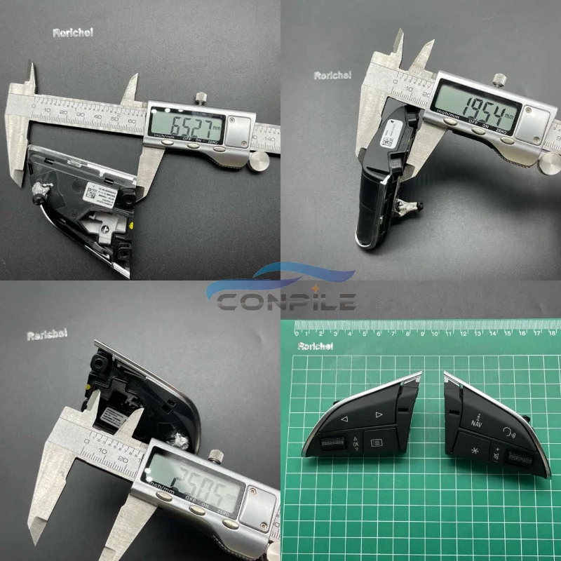 1 шт. для 2012-15 Audi A6L A8 D4 Многофункциональная крышка кнопки рулевого колеса с