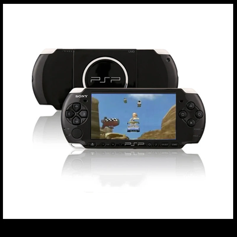Обновленная портативная консоль с новым корпусом и игровой картой на 32/64/128 ГБ для игровой консоли PSP3000 в стиле ретро