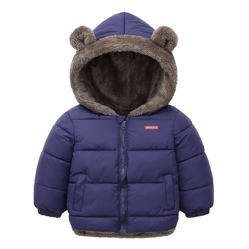 

Детская одежда из хлопка; Утепленная пуховая куртка для девочек; Детское зимнее теплое пальто на молнии; Костюм с капюшоном; Верхняя одежда ...