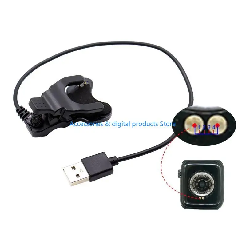 77JD 2P 4 мм USB-шнур для зарядки Зарядное устройство Провод для T600s FK78 FK88 F18 (art.: 3920dc2165f6b) - 3920dc2165f6b