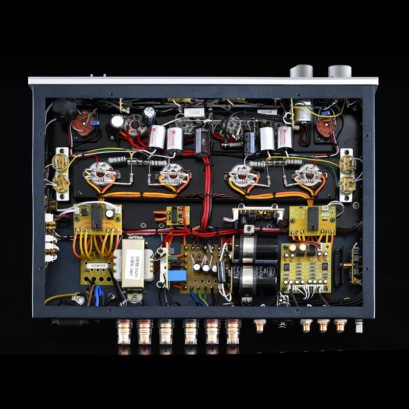 Усилитель мощности с электронной лампой MUZISHARE KT88*4 двухтактный