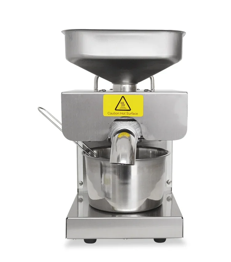 Пресс для масла 700 Вт Машина прессования арахиса/льняного семени/крапси домашней