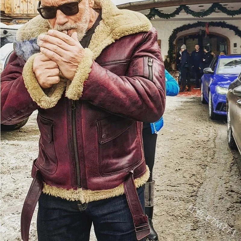 

2022 однокуртка утепленная теплая пушистая куртка осень-зима новое меховое интегрированное популярное мужское пальто из искусственной кожи
