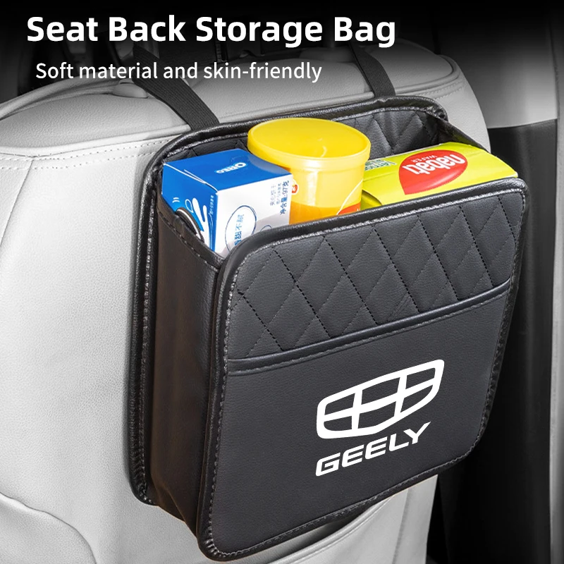 Сумка-органайзер на спинку автомобиля для Geely Atlas SUV Boyue Borui Coolray Emgrand NL3 EX7 X7 EC7 GX7 GT GC9