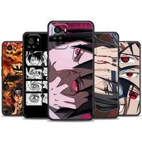 naruto eyes phone case for xiaomi redmi note 11 10 9 8 pro 9s 8a 10s 11s uchiha sasuke itachi madara anime cover for red mi 8pro