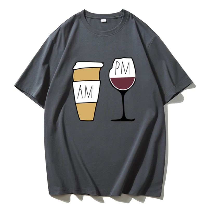 Футболка Hirsionsan Женская хлопковая с графическим принтом и коротким рукавом