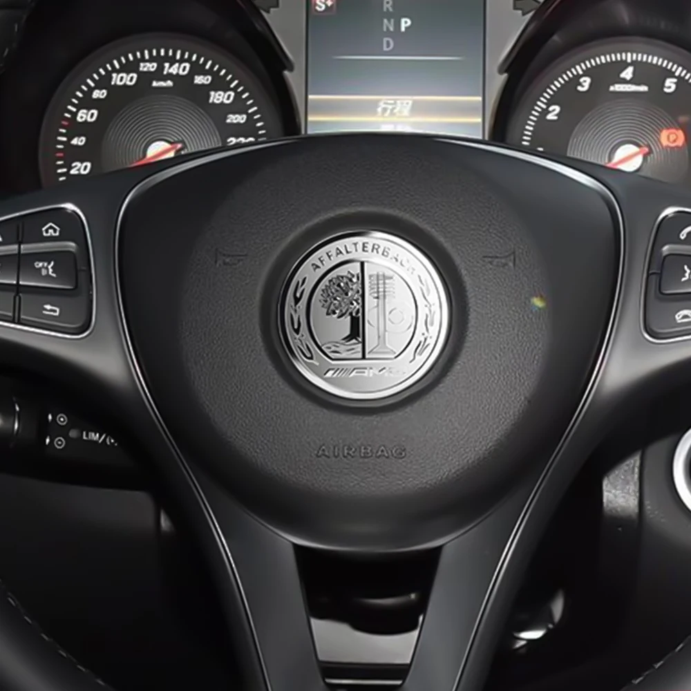 1 шт. алюминиевый логотип кнопка запуска двигателя автомобиля наклейка на руль