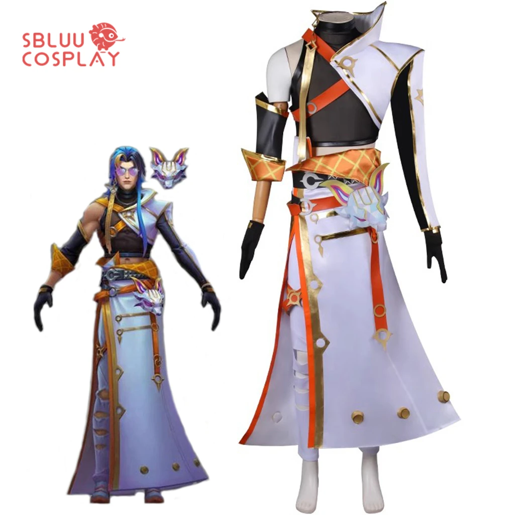 SBluuCosplay Game LOL Heartsteel The Unforgotten Yone Косплей Костюм