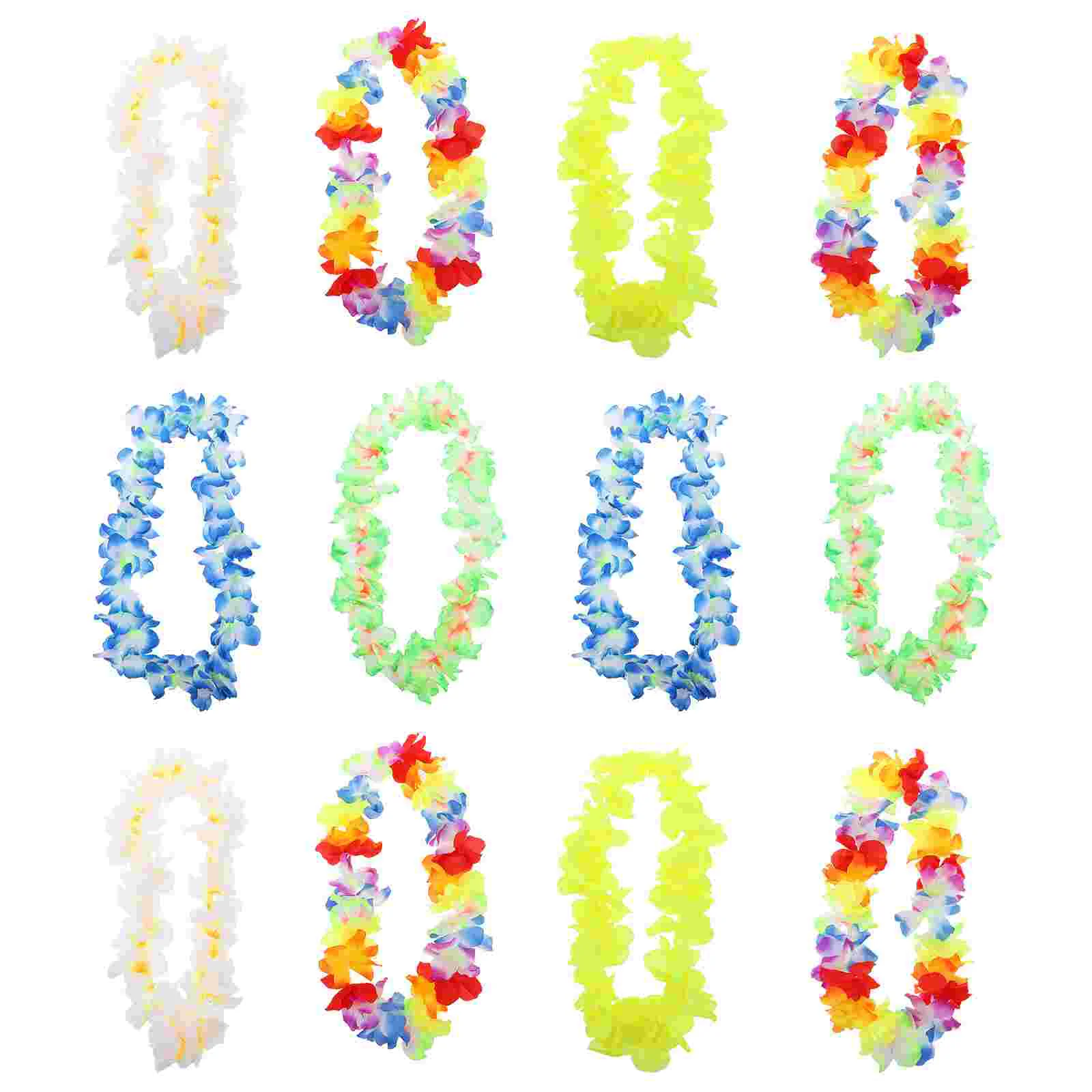 Гавайский орнамент гавайская гирлянда из леев декоративные венки для вечеринок