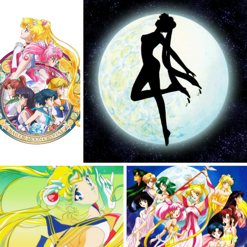 

Sailor Moon Diamond Painting 5D DIY Craft Tools Kits Decoration Picture Kid Gift Cartoon Anime Girl Chibiusa Small Lady Serenity