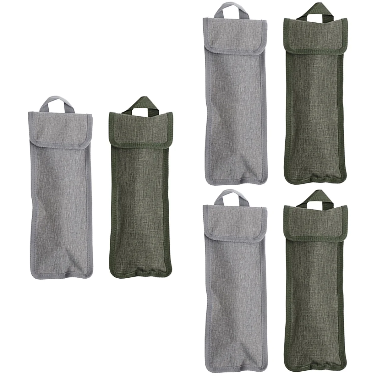 

6 Pcs Tent Peg Bags Outdoor Storage Bags Tent Nail Storage Bags Camping Nail Bags